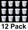 2 7/8 CUP HOLDER WHitE Cup RV Boat Furniture Sofa Cupholder Pool tables, Boats, RV's, Patios, Cars, decks, trailers or table