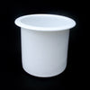 2 7/8 CUP HOLDER WHitE Cup RV Boat Furniture Sofa Cupholder Pool tables, Boats, RV's, Patios, Cars, decks, trailers or table