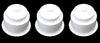 Universal 3-5/8 White Plastic Jumbo Cup Holder with Drain Hole Recessed Drop in Insert Drink Can Holder for Furniture Sofa Poker Table Car Boat Marine RV