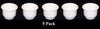 3 5/8 White Jumbo Cup Boat RV Car Truck Pool Table Sofa Inserts Large Size Free Shipping