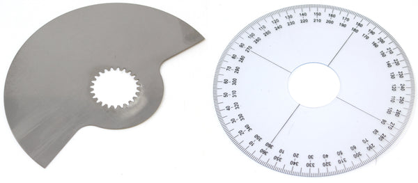 SeaDoo 159 Degree Rotary Valve Plate and Timing Wheel Set