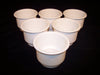 3 5/8 White Jumbo Cup Boat RV Car Truck Pool Table Sofa Inserts Large Size Free Shipping