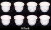 3 5/8 White Jumbo Cup Boat RV Car Truck Pool Table Sofa Inserts Large Size Free Shipping