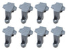 Plastic Pontoon Boat Square Rail Fender Adjuster Hanger Clip - Pick a Pack - Color & Quantity