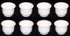 3 5/8 White Jumbo Cup Boat RV Car Truck Pool Table Sofa Inserts Large Size Free Shipping