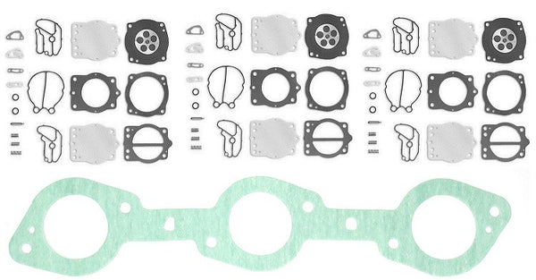 Kawasaki Carburetor Kit with Base Gasket 11060-3753 900 ZXI & STX  Jetski Jet Ski