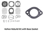 Polaris Keihin Carb Rebuild Kit with Base Gasket 1120-3758 SL SLX SLTX 1050