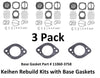 Polaris Keihin Carb Rebuild Kit with Base Gasket 1120-3758 SL SLX SLTX 1050
