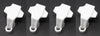 Plastic Pontoon Boat Square Rail Fender Adjuster Hanger Clip - Pick a Pack - Color & Quantity