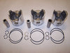 YAMAHA GP 1200R PV 3 piston kit waverunner 3PACK OEM# 66V-11631-00-A0