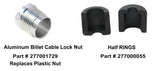 Aftermarket SeaDoo Steering Reverse Cable Aluminum Billet Lock Nut Kit 277001729 277000055 Mulit-Pack