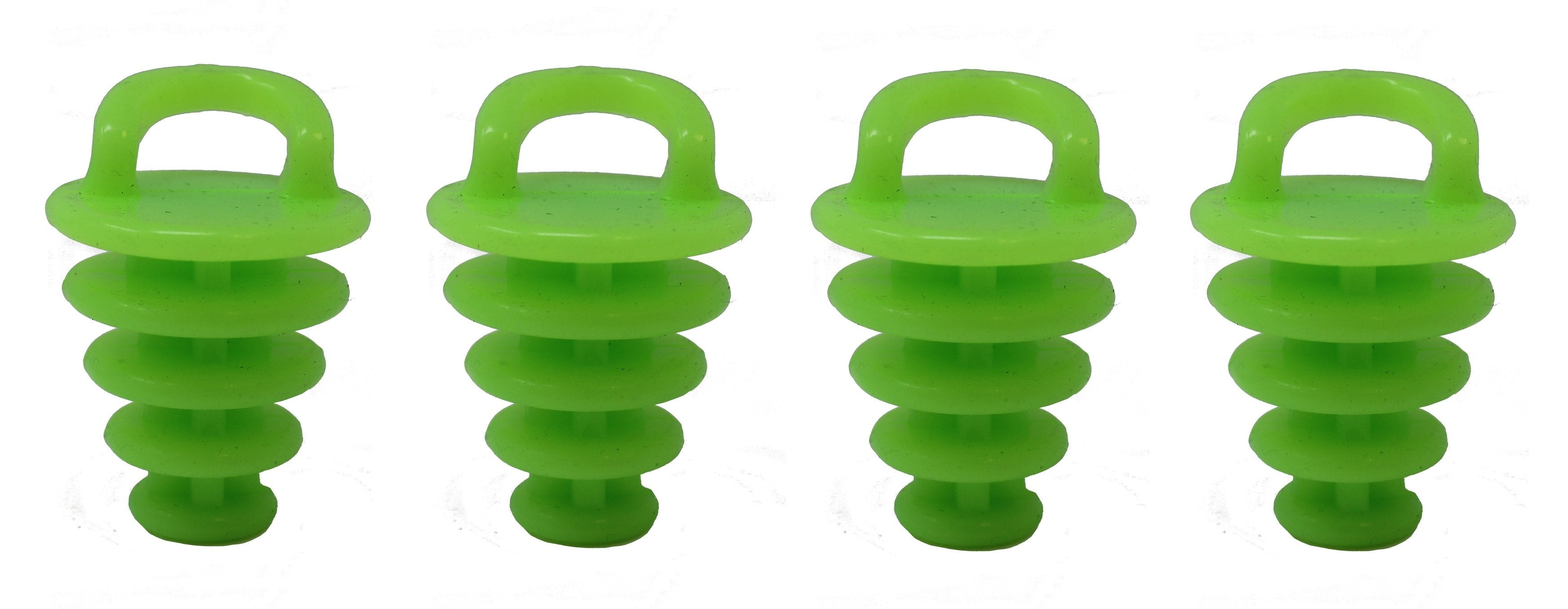 HLOGREE 6 Tappi In Silicone Per Fori Di Scarico Kayak – Colore Arancione – Adatti Per Kayak Sit-on-top – Guarnizione In Gomma Antiscivolo Per Tenuta Stagna
